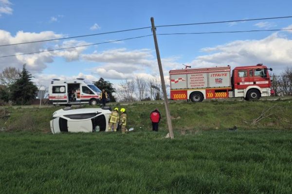 Balıkesir-Bandırma yolunda trafik kazası: 1 yaralı