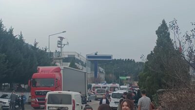 Balıkesir'de bir fabrikada amonyak ile yapılan temizlik sonucu işçiler zehirlendi