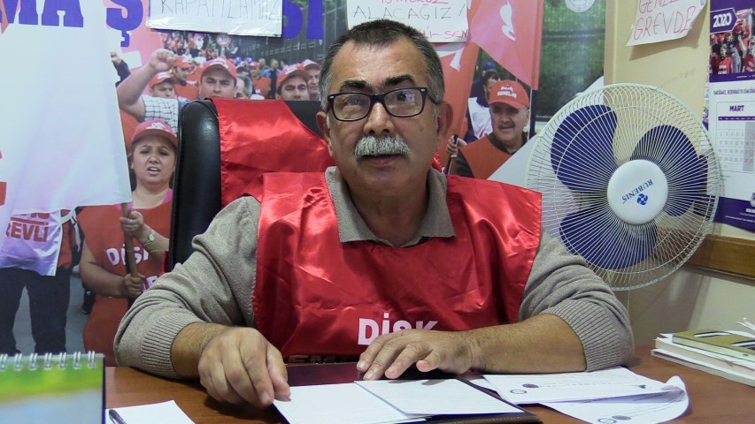 DİSK Emekli Sen Bandırma Şube Başkanı Levent Balkış yaptığı açıklamada
