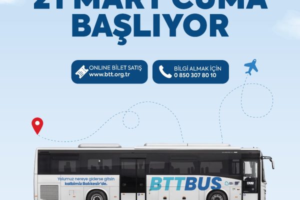 BTT Bandırma’dan Sabiha Gökçen’e transfer seferlerini başlatıyor