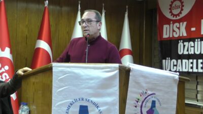 DİSK Emekli Sen Merkez Yönetim Kurulu üyesi Hakan İlter ülke