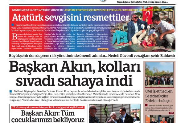 Bandırma Şehir E-Gazete 621 nci Sayı 1
