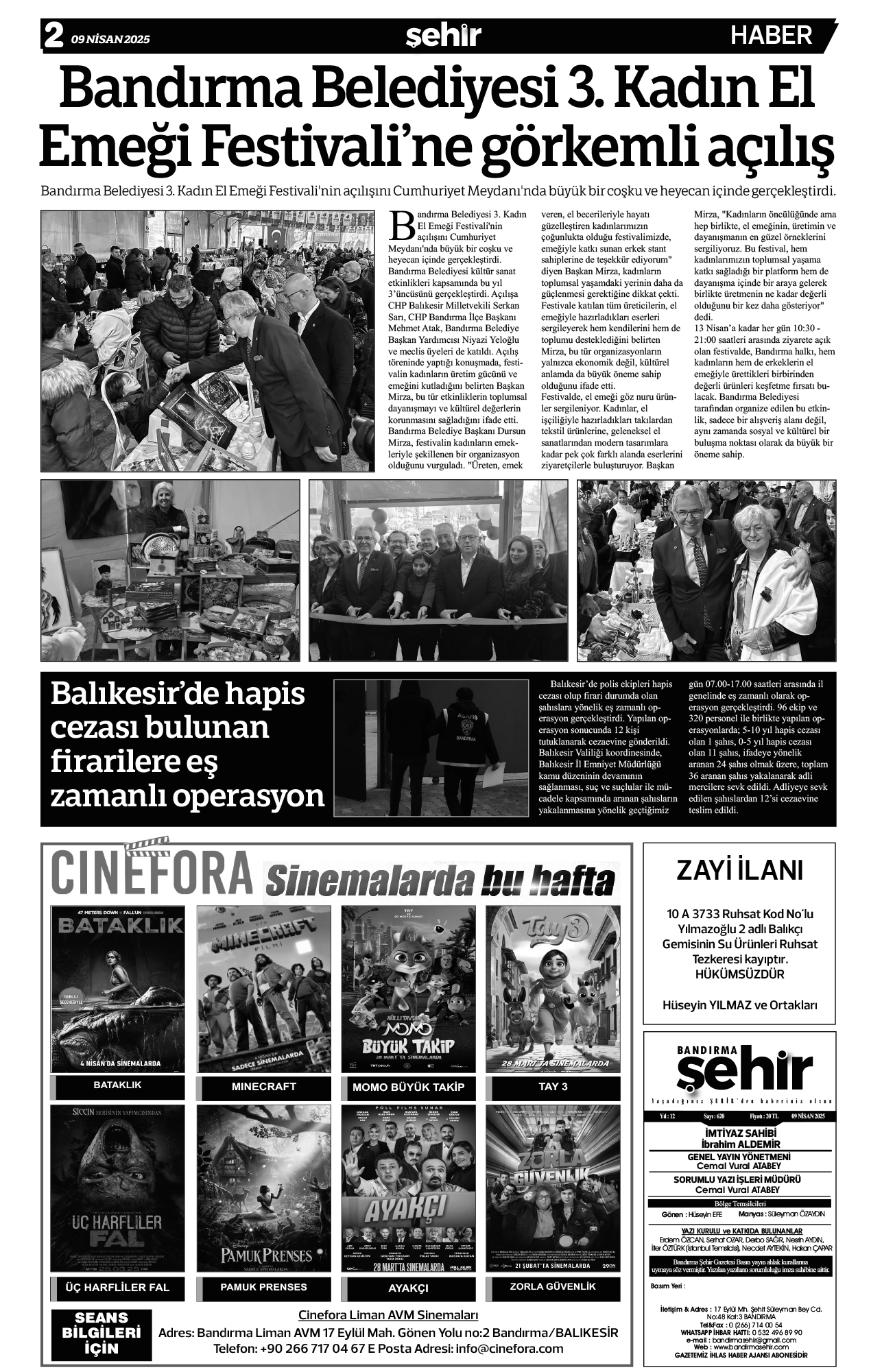 Bandırma Şehir e-gazete 10 Nisan 2025 2