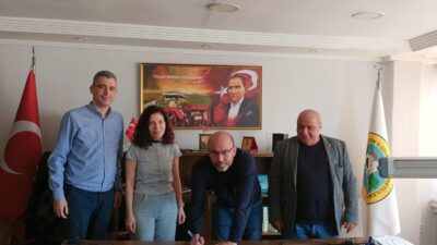 Bandırma Erdek Süt Üreticileri Birliği ile İş Bankası Bandırma Şubesi