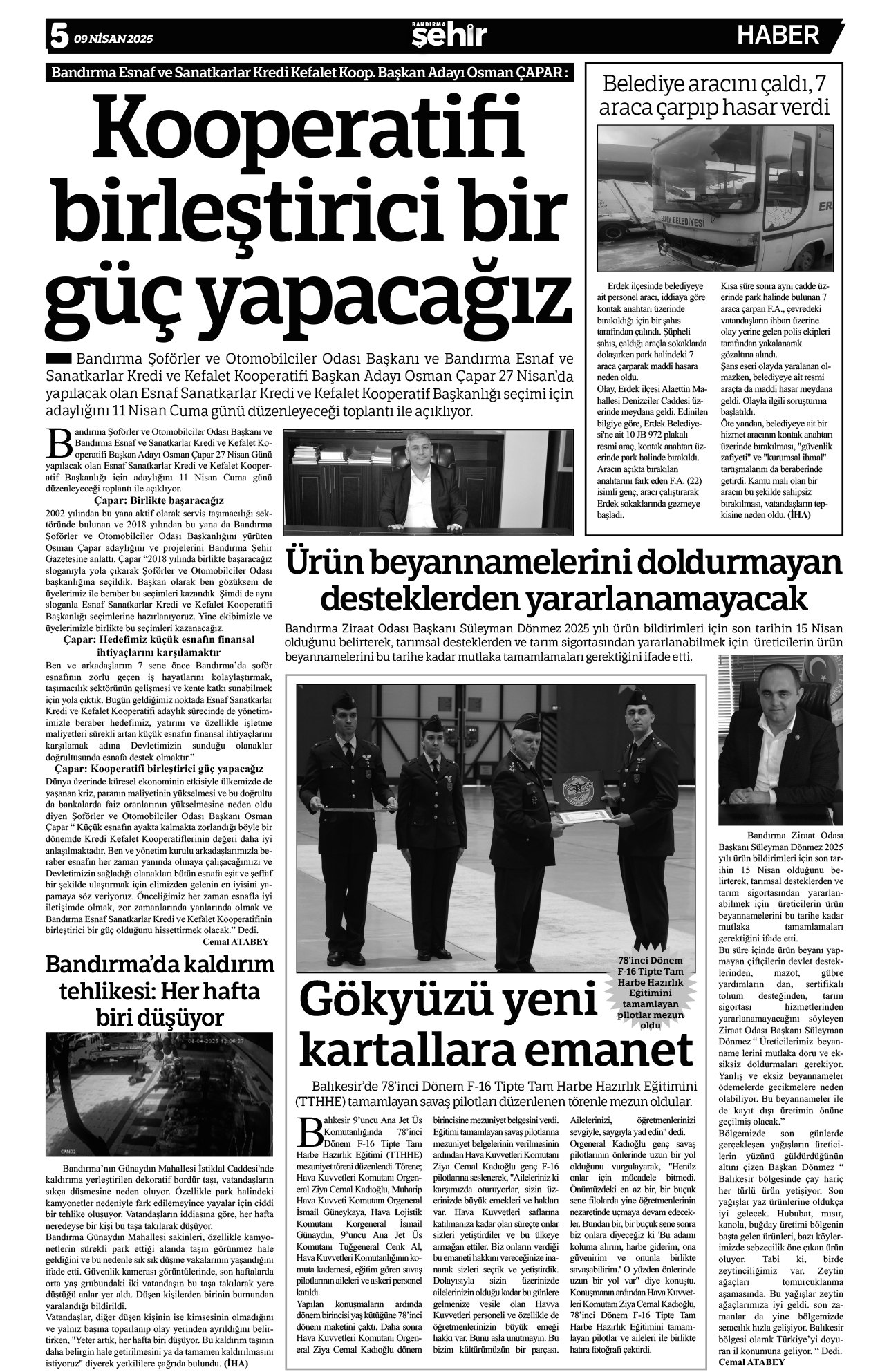 Bandırma Şehir e-gazete 10 Nisan 2025 5