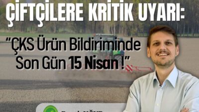 Türkiye Ziraatçılar Derneği Balıkesir İl Başkanı Ziraat Yüksek Mühendisi Burak