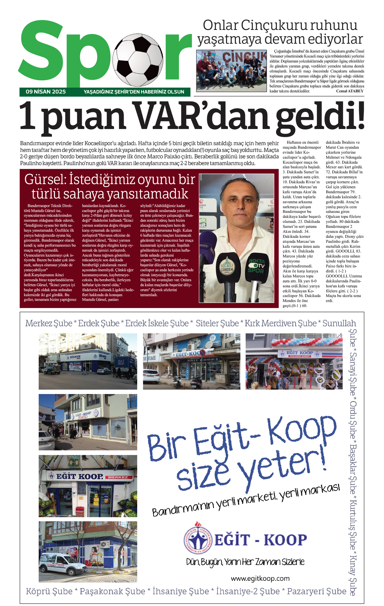 Bandırma Şehir e-gazete 10 Nisan 2025 8