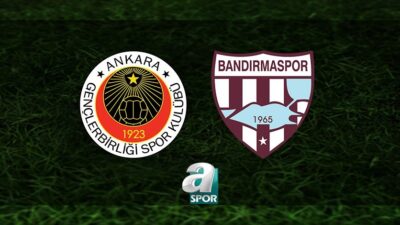 GENÇLERBİRLİĞİ: 1   TEKSÜT BANDIRMASPOR: 1 HAKEMLER: Yasin Kol, Barış Çiçeksoyu,