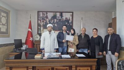 Rus Vatandaşı Erina Hanım, Bandırma İlçe Müftülüğümüzde Yapılan İhtida Merasimiyle