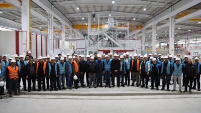 Bandırma ve Güney Marmara bölgesinde faaliyet gösteren mermer sektörü temsilcileri,