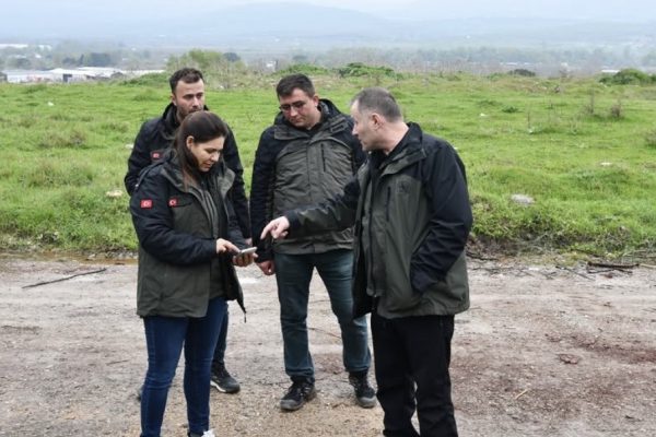 Gönen’de yeni yerleşke alanındaki ormancılık faaliyetleri değerlendirildi