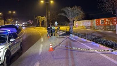 Erdek ilçesinde meydana gelen kaza, gece saat 00.30 sularında meydana