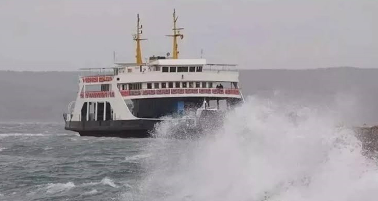 Yola çıkacaklar bu haberi okumadan geçmeyin! Feribot seferleri bu tarihlerde iptal!