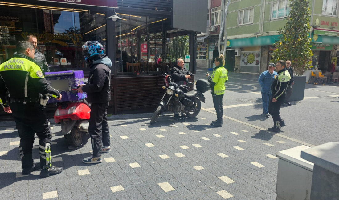 Sevgi Yoluna motor girmesin diye polis nöbette Bandırma’da motosiklet trafiği her geçen gün artarken, özellikle Cumhuriyet Meydanı,