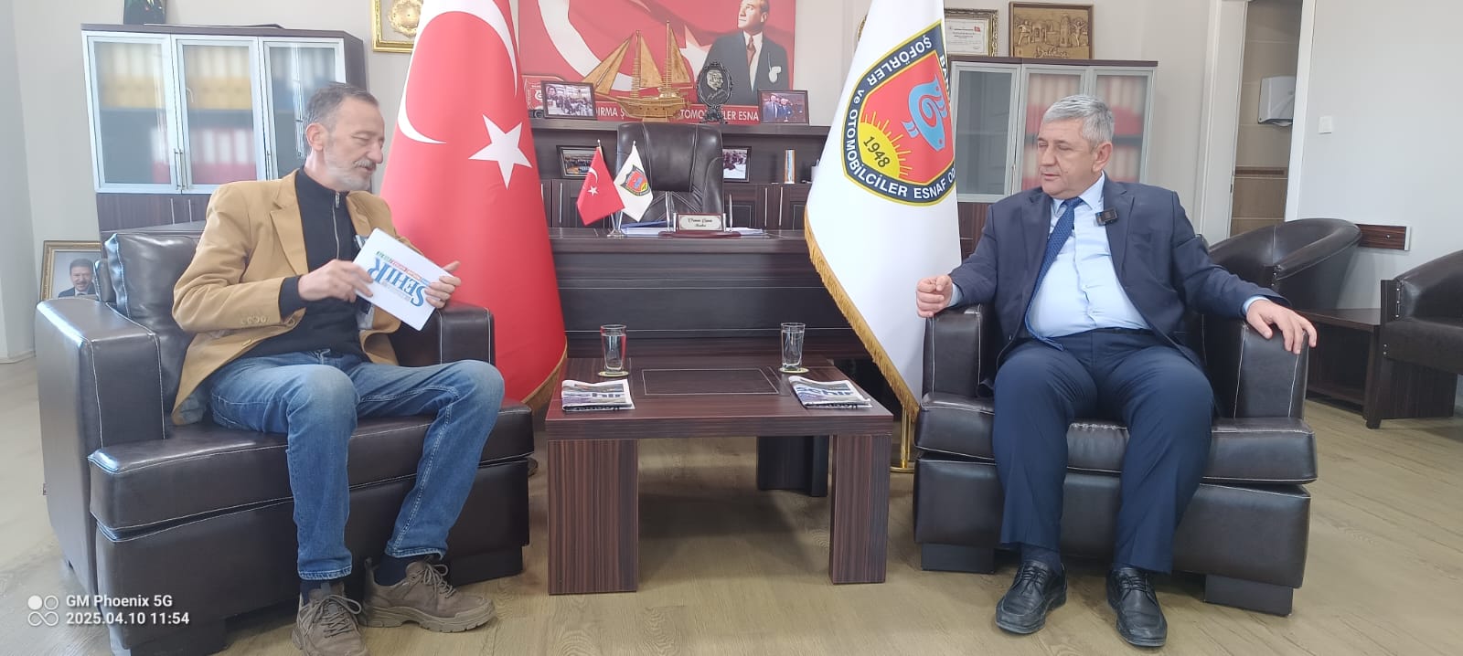 Konuğumuz; Bandırma Şoförler ve Otomobilciler Odası Başkanı ve Esnaf Sanatkarlar