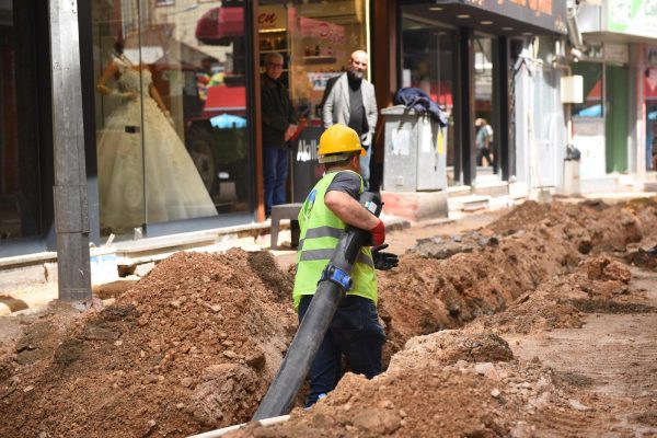 BASKİ, Gönen’de çalışmalarını sürdürüyor