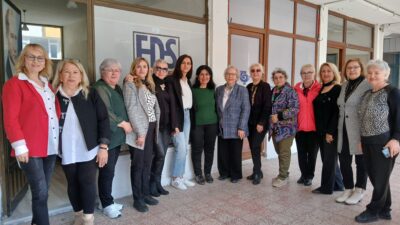 Emekliler Dayanışma Sendikası Balıkesir Bölge Temsilcisi Muazzez Palta Diyarbakır’dan gelen