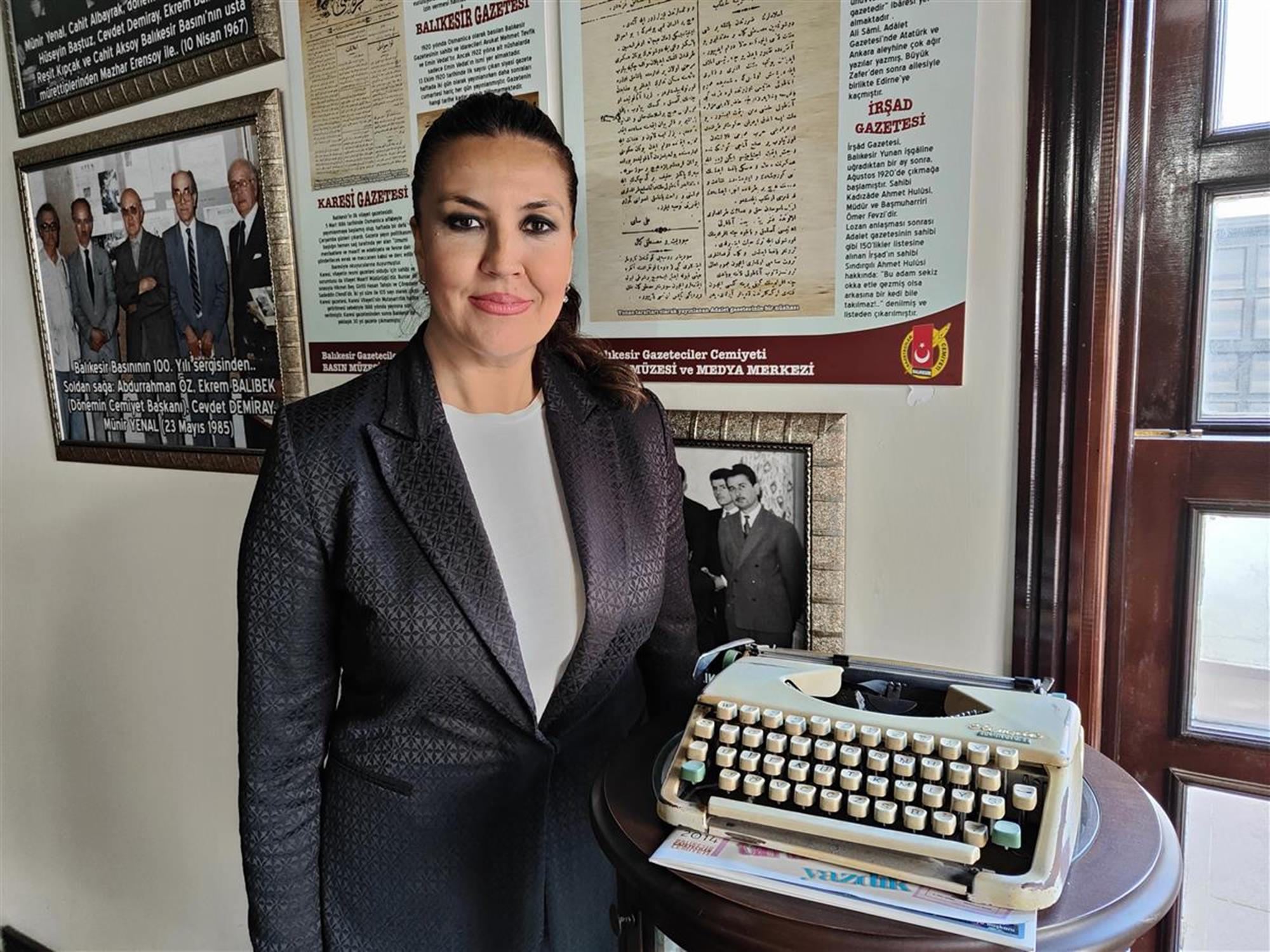 Ustanın emanetleri BGC Basın Müzesinde