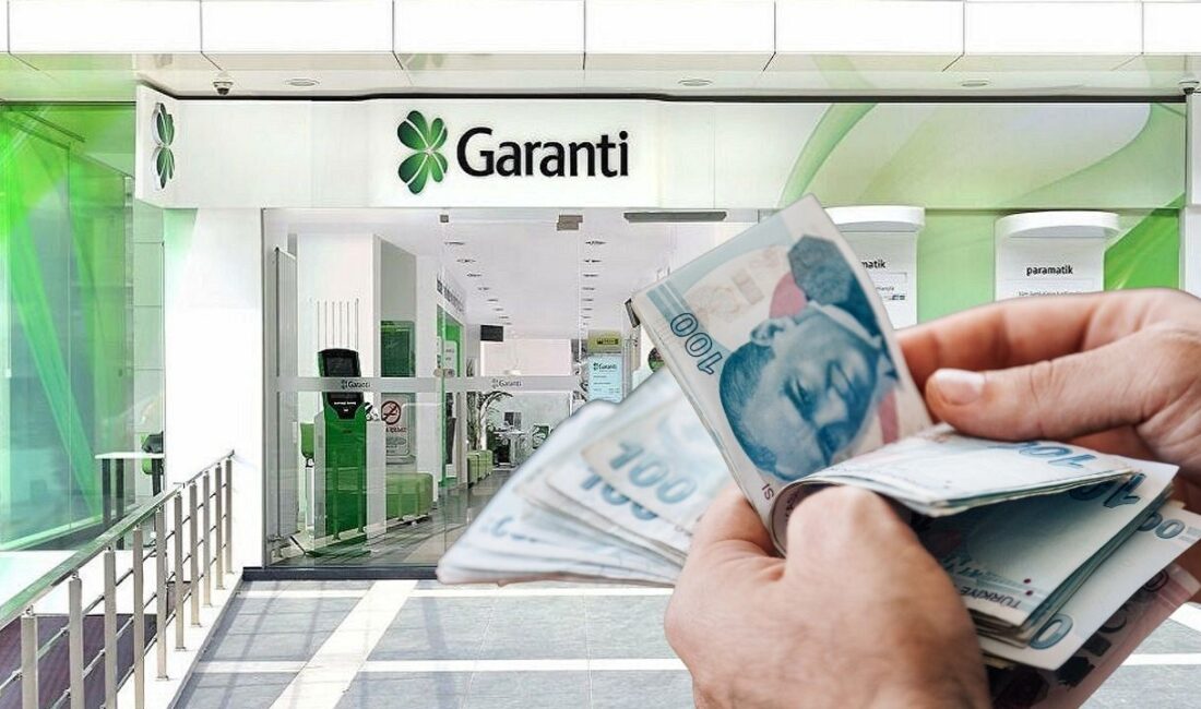 Garanti BBVA nisan ayının ilk gününde başlayan 15.000 TL bonus