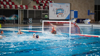 Balıkesir Olimpik Yüzme Havuzu, 18-20 Nisan tarihleri arasında, sutopu branşında