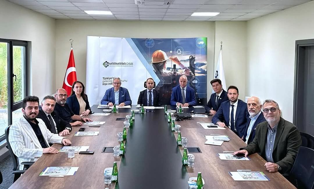 Bandırma Belediye Başkanı Dursun Mirza, Marmara OSB’de Gerçekleştirilen Toplantıda Ekonomik