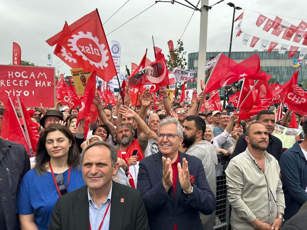 Başkan Mirza Bursa mitingine katıldı