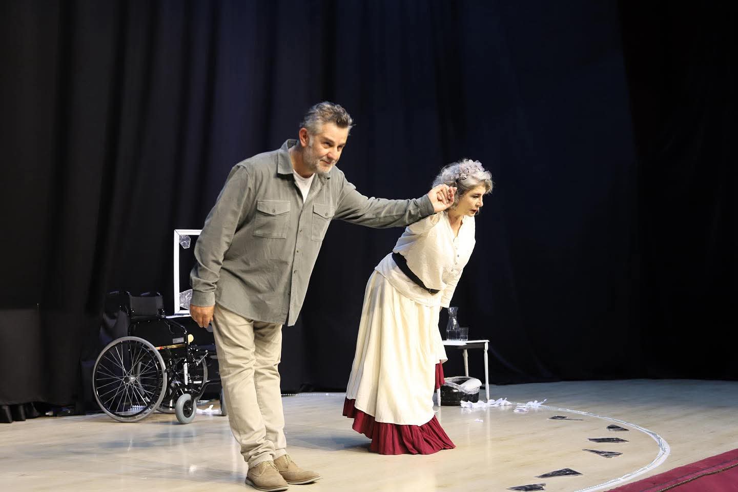 Festivalde tiyatro oyunu büyük ilgi gördü