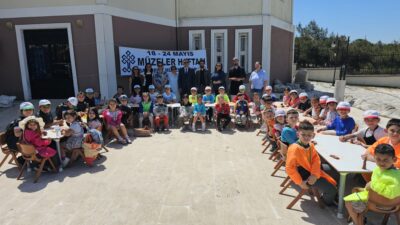 Bandırma 17 Eylül İlkokulu öğrencileri, Müzeler Haftası kapsamında düzenlenen özel