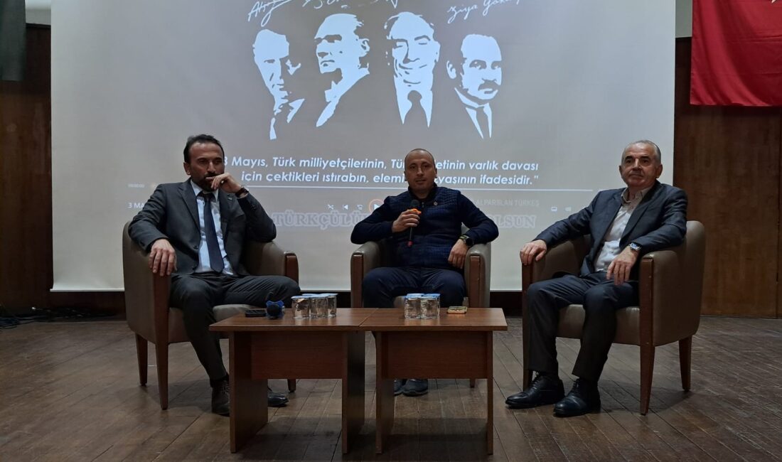 MHP İlçe Teşkilatı 3 Mayıs Türkçülük Gününü kutladı. Santral Kültür