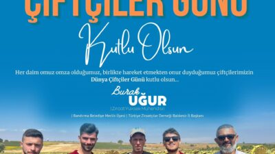 Türkiye Ziraatçılar Derneği Balıkesir İl Başkanı Ziraat Yüksek Mühendisi |