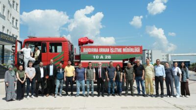 BANÜ’de, orman yangınlarına karşı farkındalık oluşturmak ve gönüllülük bilincini artırmak