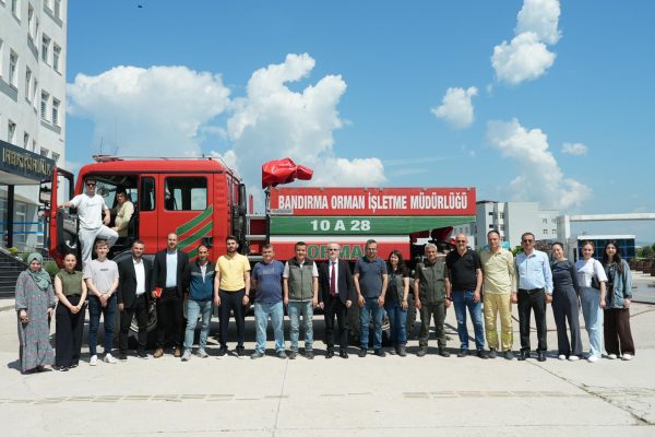 BANÜ’de “Orman Gönüllüsü Yangın Eğitimi” Gerçekleştirildi