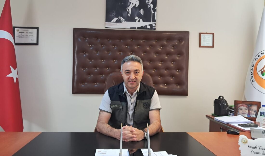 Orman İşletme Müdürü Faruk Tuna Yüksek hava sıcaklarının artmasıyla orman