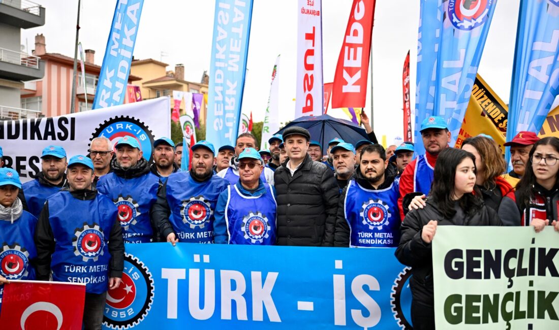 Balıkesir Büyükşehir Belediye Başkanı Ahmet Akın, 1 Mayıs Emek ve