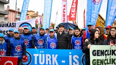 Balıkesir Büyükşehir Belediye Başkanı Ahmet Akın, 1 Mayıs Emek ve