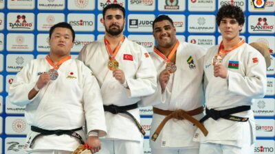 İstanbul’un ev sahipliğinde düzenlenen Gençler Avrupa Judo Kupası’nda Balıkesirli Recep