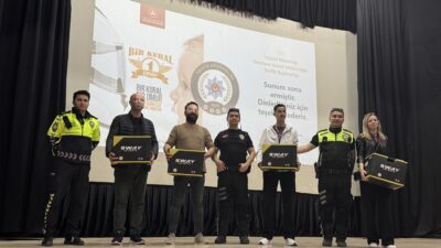 Barış Manço Kültür Merkezi’nde Bandırma İlçe Emniyet Müdürlüğü Trafik Denetleme