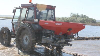 Türkiye’nin önemli çeltik üretim merkezlerinden biri olan Balıkesir’in Manyas ilçesinde,