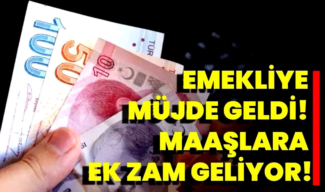 📍 2025 yılının ilk zammını ocak ayında alan emekliler için