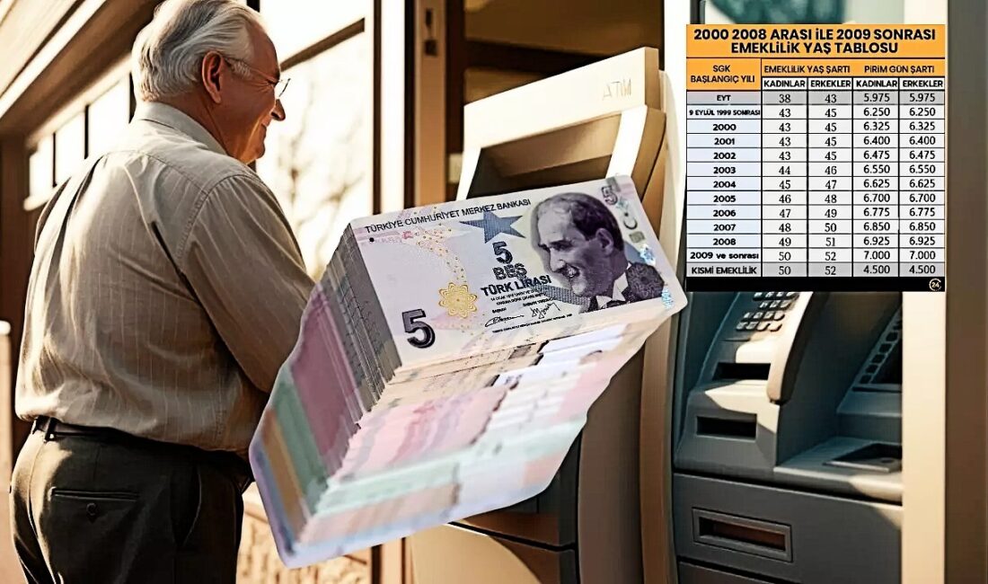 Kadın ve erkekler için erken emeklilik koşulları farklılık gösteriyor. SGK'nın