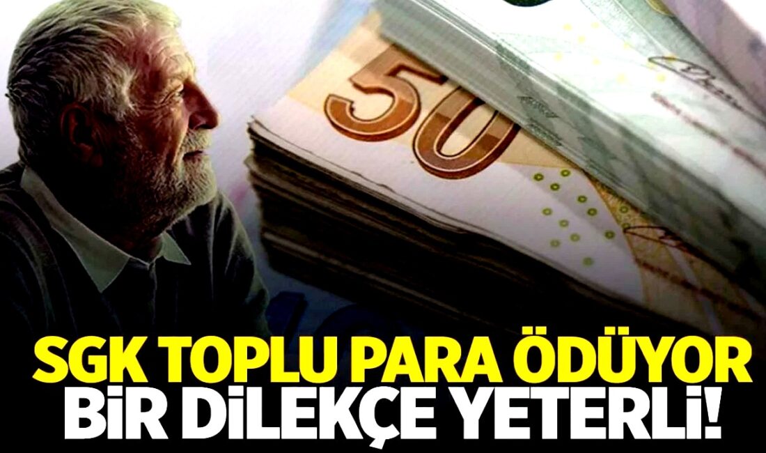 SGK emekli olma hakkını kazanamayan vatandaşlara yönelik toplu prim iadesi