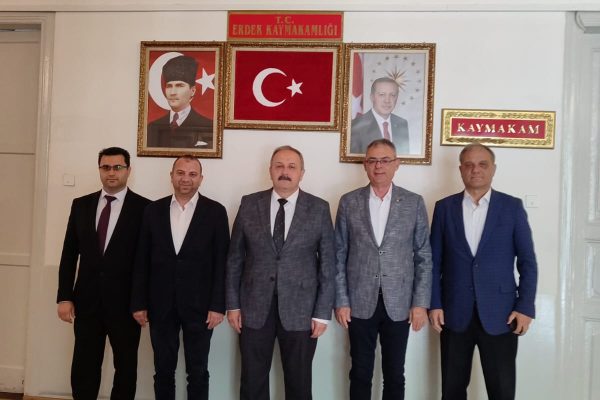 Ticaret Borsası Erdek ziyaretlerinde bulundu