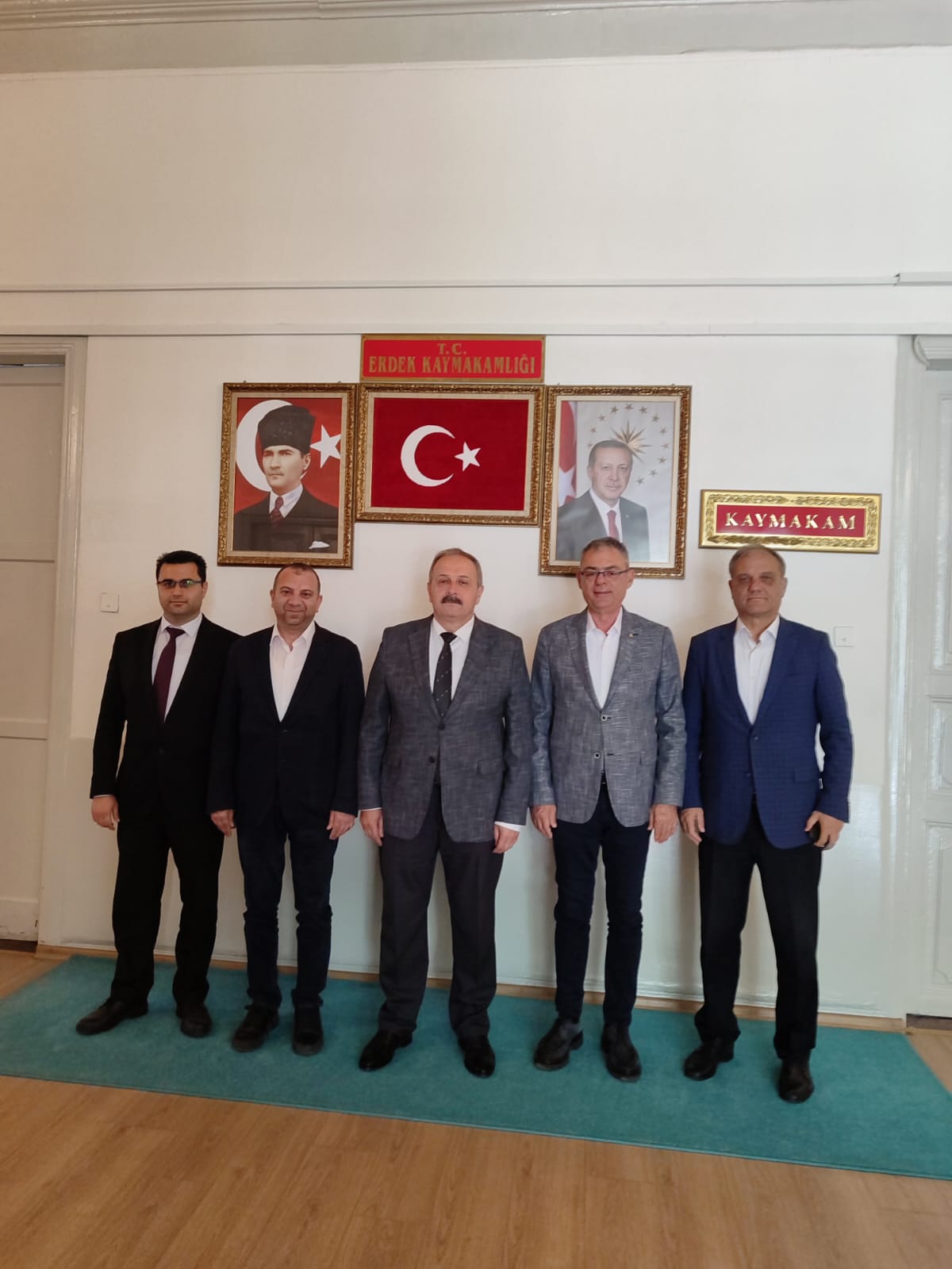 Ticaret Borsası Erdek ziyaretlerinde bulundu