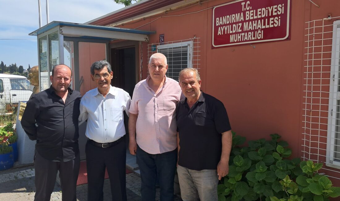   Ayyıldız, Çalışkanlar ve Yeni Mahalle Muhtarları ortaklaşa yaptıkları açıklama