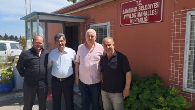 &nbsp; Ayyıldız, Çalışkanlar ve Yeni Mahalle Muhtarları ortaklaşa yaptıkları açıklama