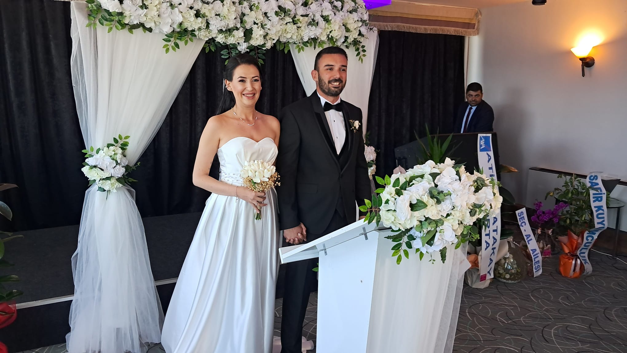 Hazal ve Aybars mutluluğa yelken açtılar