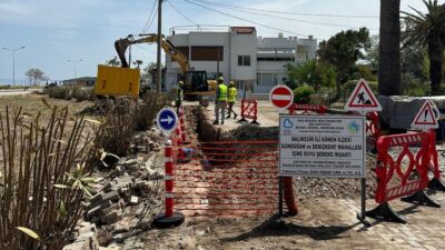 &nbsp; Balıkesir Büyükşehir Belediye Başkanı Ahmet Akın liderliğinde başlayan altyapı