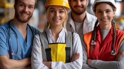 İş sağlığı ve güvenliği alanında görev alan sağlık personelleri, kurumların