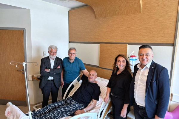 Mirza’dan Murat Karakoyun’a geçmiş olsun ziyareti