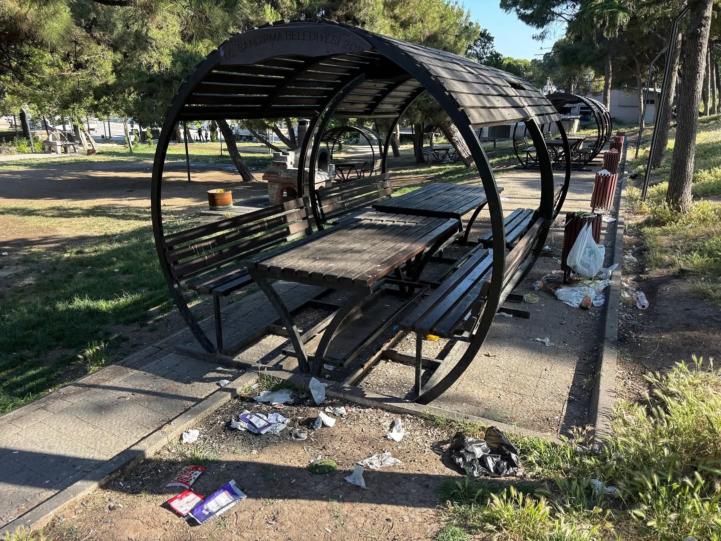 Belediye’den Ziraat Bahçesine temizlik